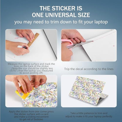 Laptop Notebook Skin Sticker Cover Decal, 12 13 13.3 14 15 15.4 15.6 inch Laptop Vinyl Skin Sticker Cover Art Protector Notebook PC (NEK-57) - color: NEK-57