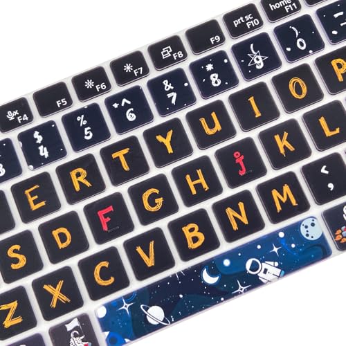 Silicone Keyboard Cover Skin for Dell Latitude 3000 3340 13.3"(2023)/ 5320 5330 5340 5350 13.3"/ 7320 7330 7340 7350,Space Man - color: Space Man