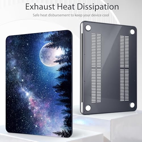 Tuiklol for 2026 MacBook Neo 13 Inch A18 Pro Chip Case, (Model A3404) Anti-Scratch Anti-Drop Slim Hard PC Shell Case with Shockproof Protective MacBook Neo Laptop Cover, Moonlight - color: Moonlight