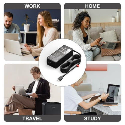 Andingker 65W USB-C Laptop Charger, Compatible with Yoga, Chromebook