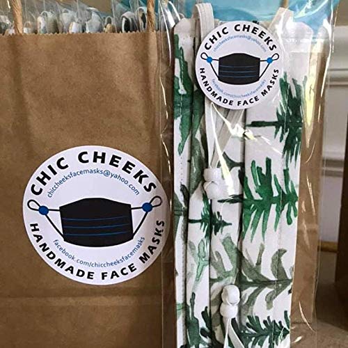 CustomBrandWare 50+ Custom Circle Sticker Labels, Gloss/Matte Custom Sticker, Any Text Or Image, Your Logo Design is Printed on Premium Paper (1.5 inch Circle) - size: 1.5 inch Circle