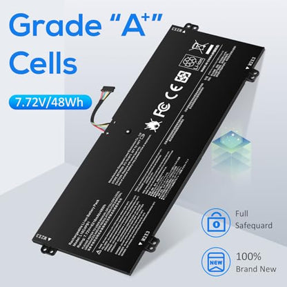ASUNCELL L16M4PB1 L16L4PB1 L16C4PB1 Laptop Battery for Yoga 730-13IWL ideapad Yoga 720-13IKB 730-13IKB Series Notebook 5B10M52738 5B10M52739 5B10M52740 5B10Q38237 5B10Q38238 2ICP4/43/110-2 - color: L16C4PB1
