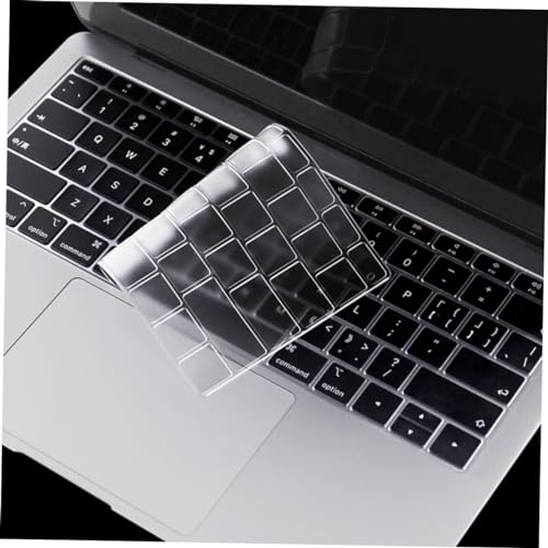 TPU Keyboard Skin Transparent Protective Film Compatible with Ultra-Thin Keyboard Cover Against Dust Spills
