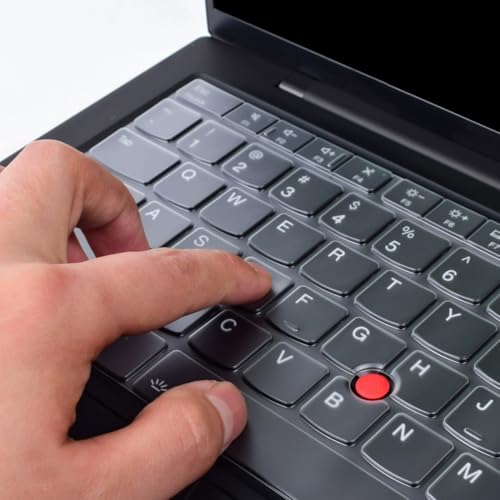Keyboard Cover for 2025 2024 New Lenovo ThinkPad X1 Carbon Gen 13/Gen 12, ThinkPad T14 T14s Gen 5, ThinkPad P14s Gen 5 & ThinkPad L14 Gen 5 Series Laptop, Ultra Thin Keyboard Skin Protector - TPU