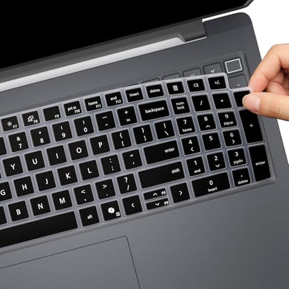 Keyboard Cover Skin for 2026 2025 Dell Pro 16 PC16250 PC16255 /Dell Pro 16 Plus PB16250 PB16255/Dell Pro Max 16 MC16250 MC16255 MB16250 16" Laptop (NOT FIT Dell Pro 16 Premium, Pro 3/5/7 16") - color: Black