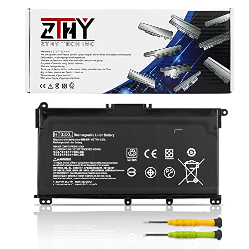 HT03XL Battery Replacement for HP Pavilion 15-CS 15-CW 15-CU 15-DA 15-DB | 15-DW 15-DY 15T-DA 15T-DB 15T-DQ 15-cu1xxx 15-cw1xxx 15-DA0XXX 15-db1xxx 15-dw0xxx 15t-dy100 17-by0xxx 17-ca0xxx 14m-dh0xxx - size: 7.68*4.13*0.2 inch HT03XL
