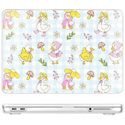 Compatible with MacBook Neo 13 inch (2026 Release A3404) (A18 Pro) with Liquid Retina Display, Printed Slim Protective Case with Screen Protector & Keybaord Cover, Cartoon Duck - color: Cartoon Duck