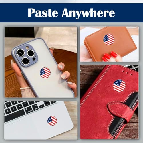 Patriotic 3D Silicone Stickers for Laptop, Phone, and Car – Waterproof USA Decal with American Flag - Durable, Fade-Resistant, Easy to Apply – Support America Sticker