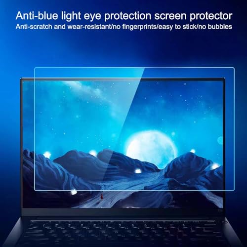 15.6 Inch Anti Blue Light Laptop Screen Protector,Eye Protection Anti Glare Anti Scratch Computer Screen Cover for Lenovo Hp Dell Acer Asus Samsung 15.6" Laptop with 16:9 Aspect Ratio (15.6 Inch)