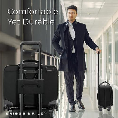 Briggs & Riley @work Medium Spinner Brief - color: Black, size: Medium Spinner