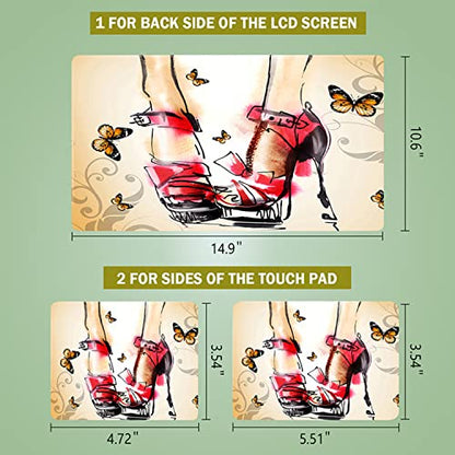High Heel 11.6 12.1 13 13.3 14 15 15.4 15.6 inches Netbook Laptop Skin Sticker Reusable Protector for 11.6-15.6 Inch Apple Acer Leonovo Sony Asus Toshiba Hp Samsung Dell FY-NEK-006 - color: FY-NEK-006