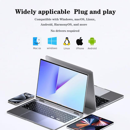 SD Card Reader, 2-in-1 USB-C 3.0 sd Card Reader for iPhone, Dual Slot Adapter for MicroSD, SDHC, SDXC Memory Cards, Compatible with iPhone 17/16/15, iPad, Android, Laptops and Computers.
