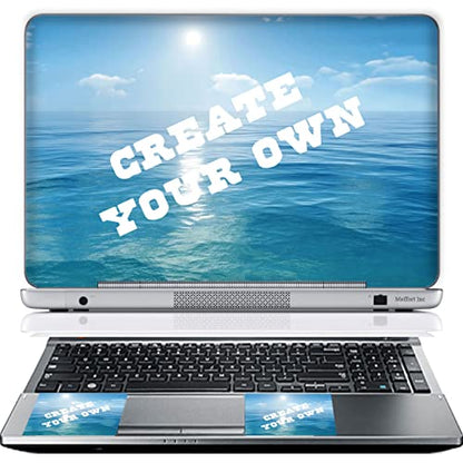 Custom Laptop Skin Sticker with Wrist Pad - Personalized Photo Art Decal Cover for Laptop, Upload Your Own Picture (12-12.5 Inch, Customized Your Picture) - color: Customized, size: 12 - 12.5 Inch