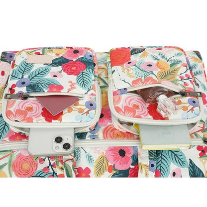 DACHEE Laptop Shoulder Bag for 15 Inch/15.6 Inch Macbook Pro - color: Garden Rose