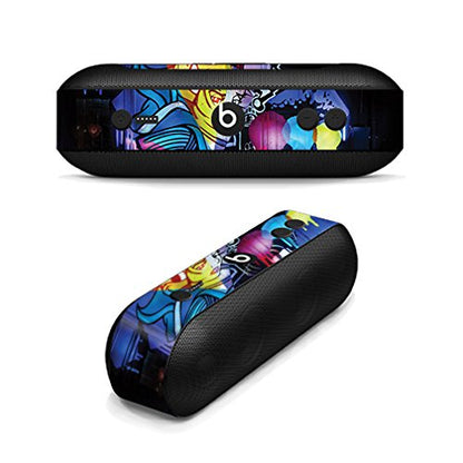 MightySkins Skin Compatible with Beats by Dr. Dre Pill Plus - Midnight Mischief | Protective, Durable, and Unique Vinyl Decal wrap Cover | Easy to Apply, Remove, and Change Styles | Made in The USA - color: Midnight Mischief