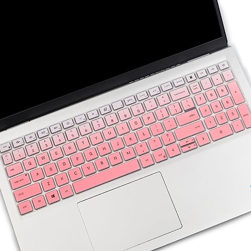 Keyboard Cover for 2026 2025 Dell 16 Plus Laptop DB16250 DB16255 DC16250 16", Dell Inspiron 15 3535 3530 3510 3511 3515 3525 5510 5515 5518, Vostro 3515 3520 3530 3510, Dell Latitude 3520 - color: GPink
