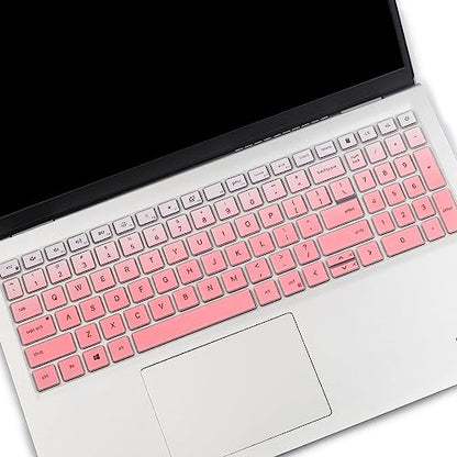 Keyboard Cover for 2026 2025 Dell 16 Plus Laptop DB16250 DB16255 DC16250 16", Dell Inspiron 15 3535 3530 3510 3511 3515 3525 5510 5515 5518, Vostro 3515 3520 3530 3510, Dell Latitude 3520 - color: GPink
