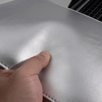 Laptop Sleeve 13 Inch Compatible with 2024 MacBook Air 13 A3113 M3 A2686 M2, New MacBook Pro 13 M2 M1 Color Silver - color: Silver, size: 13 Inch