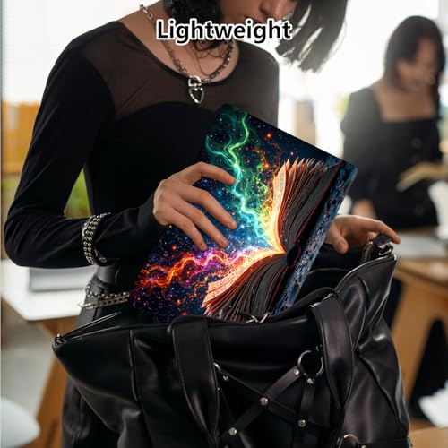 Laptop Skin Sticker Decal 15.6 Inch,12 13 13.3 14 15 15.6 in Laptop Netbook Skins for Notebook,Art Decal Removable Waterproof Scratch Resistant,Universal Vinyl Cover,Book Colorful - color: Book Colorful
