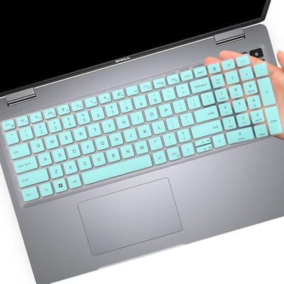Keyboard Cover for Dell Latitude 3540 5520 5521 5530 5531 5540 5550 & Precision 3590 3591 3580 3581 3560 3570 3561 3571 Laptop, Dell Latitude 15.6 inch Laptop Keyboard Skin-Hotblue - color: Hotblue