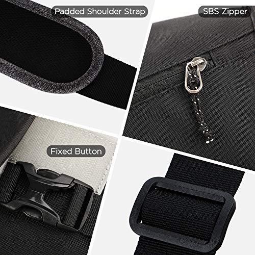 OIWAS Messenger Bag for Men, 15.6 Inch Laptop Crossbody Bags Women Casual Satchel Shoulder Bag College Travel Office Briefcase - color: Black, size: 15.6 Inch