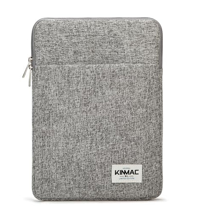 Kinmac 360° Protective Vertical Laptop Sleeve Case Cover Bag (Snow Grey, 12.5 inch-13.3 inch) - color: Snow Grey, size: 12.5 inch-13.3 inch