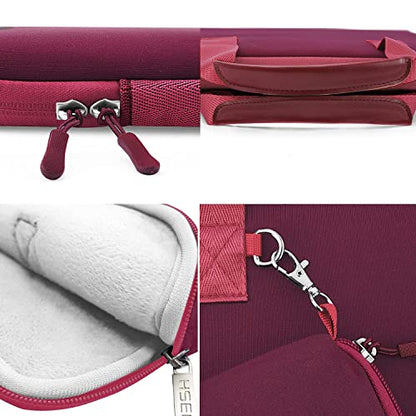 Hseok Laptop Sleeve 14 inch Case with Small Case, Compatible with MacBook Neo 14, MacBook Pro 14 M5/M4/M3/M2/M1, XPS 14 and Most 14 inch Notebooks, Neoprene Computer Handbag,R01D01 - color: R01d01, size: 14"