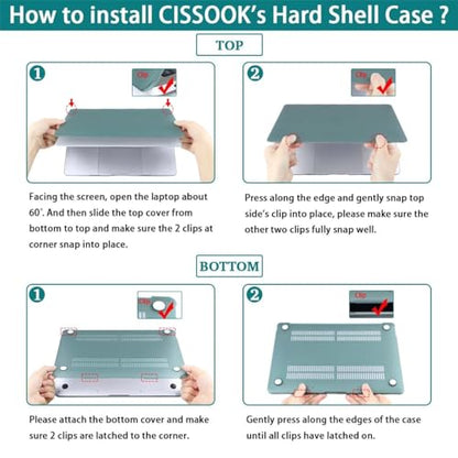 CISSOOK Compatible with MacBook Air 13 inch Case M2 M3 M4 M5 | A3449 A3240 A3113 A2681, 5in1 Set Hard Shell Case Keyboard Cover for MacBook Air 13 inch 2022 - 2026, Abstract Oil Painting - color: Air13.6inch-Abstract oil painting