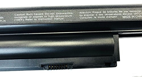 GHU VGP-BPS26 Battery 58Wh Replacement for Sony VAIO SVE151D11L VPCEB Series, Compatible with BPS26A BPL26 - style: 5200mAh/(VGP-BPS26)