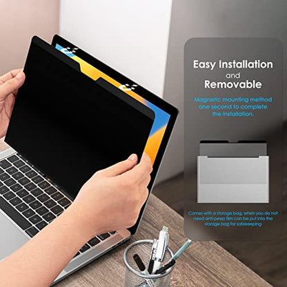 Yamaya Laptop Privacy Screen Magnetic MacBook Pro 16 Inch (2021-2023, M1,M2-A2485/A2780), Removable Computer Screen Privacy Shield for Mac 16 Inch - size: Macbook Pro 16Inch(2021-2023,M1,M2)