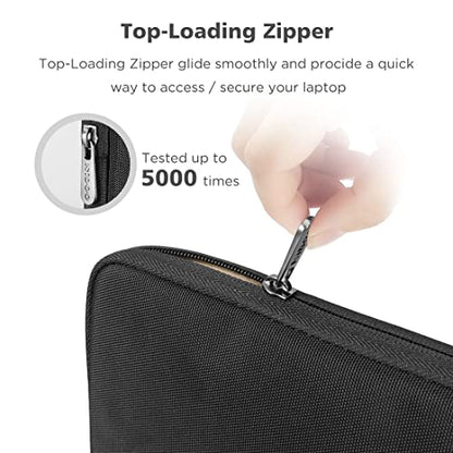 NIDOO 13 Inch Laptop Sleeve 14 inch Computer Carrying Case Bag for 14" MacBook Pro M4 M3 2024/13.5" Surface Laptop 5 6/14" ThinkPad E14 Gen 6 / ThinkPad X1 Carbon Yoga/HP ZBook Firefly 14,Black - color: Black, size: 12.5-13 Inch / 2017 New MacBook Pro