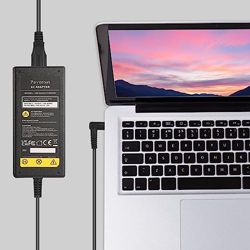 Laptop Charger 45W Power Cord: Replacement for HP Pavilion Charger Model 741727-001 AC Adapter - 45W 19.5V 2.31A for HP Stream 14 15 11 13 Computer Power Supply