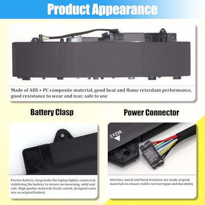 L19M3PF3 L19M3PF4 Battery Replacement for IdeaPad 5-14IIL05 5-14ARE05 5-14ITL05 5-14ALC05 5-14IAL7 5-14ABA7 Series Laptop Battery L19C3PF3 L19L3PF7 5B10W86936 5B10W86939 5B10W86957 44.5Wh