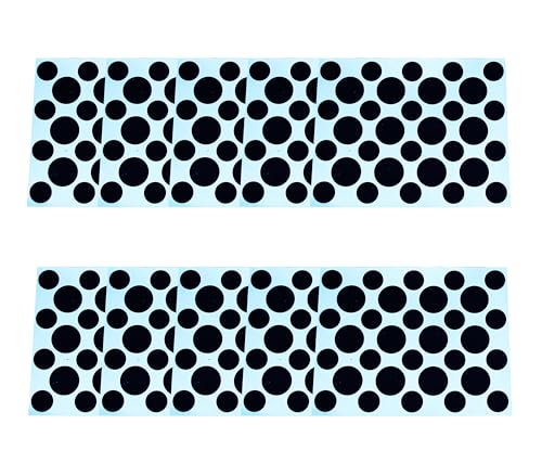 Original Webcam Covers Dots Sticker Labels | 1 Sheet Including 20 Stickers at 0.25 inches Diameter, 15 Stickers at 0.37 inches Diameter,Pack of 10 sheets