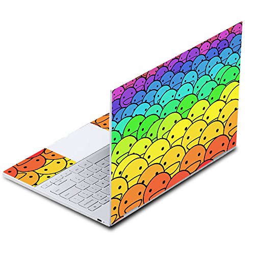 MightySkins Skin Compatible with Google Pixelbook - Happy Faces | Protective, Durable, and Unique Vinyl Decal wrap Cover | Easy to Apply, Remove, and Change Styles | Made in The USA - color: Happy Faces