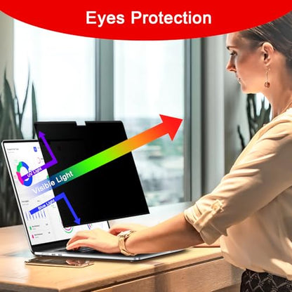 Magnetic Privacy Screen for Macbook Air 13.6 Inch (2022-2026, M2,M3,M4,M5) - size: macbook air 13.6 inch