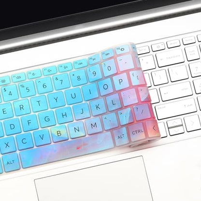 Keyboard Cover for HP 15.6" Laptop 15t 15z 15-fcxxxx 15-fdxxxx Series 2026 2025 2024, HP 15t-fd100/fd000 15-fd0083wm 15-fc0025dx 15-fc0093dx 15-fd0005dx fd0023dx, HP 250 255 G10 15.6 -Stylish Colorful - color: Colorful