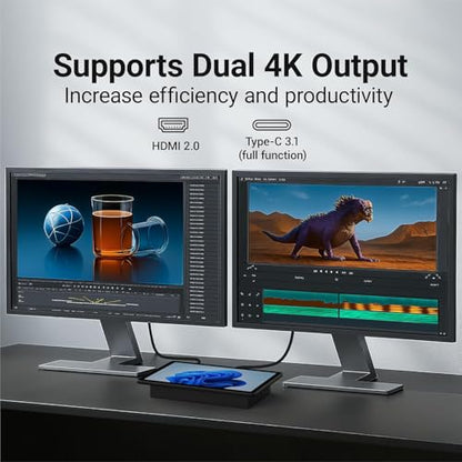 10.1 inch Industrial Embedded Panel PC, Win 11 Computer with 10 Points Touchscreen Tablet, Celeron N5095 8GB RAM/128GB ROM, Dual HDMI 2.0 WiFi 5 Bluetooth 5.0 for Office/Automation/Kiosk/Bar/Warehouse