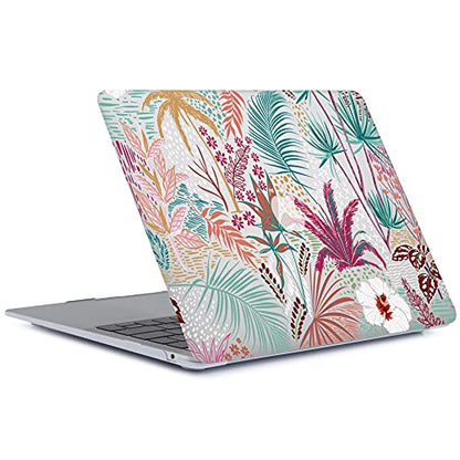 Hard Cover Compatible with MacBook Air 11 inch Case 2015 2014 2013 2012 2011 2010 Realease Model A1465 A1370, Color Printing Matt Plastic Hard Protective Shell Cover Case - Palm Leaf - color: 1033 Palm leaf, size: Air 11" 2010-2015(A1370/A1465)