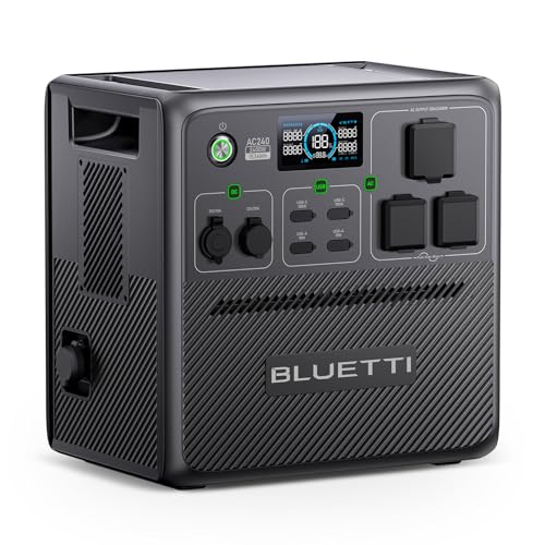 BLUETTI Pioneer 150 (AC240) Portable Power Station, 1536Wh Solar Generator | Expandable to 10136Wh, 2400W LFP Battery, IP65 Water Resistant, 0-80% in 45 Min, Emergency Power for Camping, Home, RV Life - style: BLUETTI AC240
