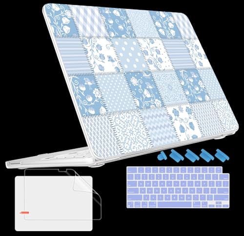 Tuiklol for 2026 MacBook Neo 13 Inch A18 Pro Chip Case, (Model A3404) Anti-Scratch Anti-Drop Slim Hard PC Shell Case with Shockproof Protective MacBook Neo Laptop Cover,Patchwork Floral - color: Patchwork Floral