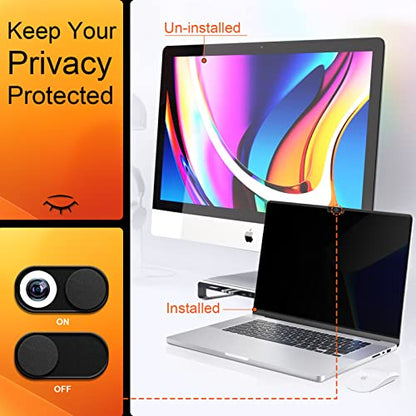 Privacy Screen for MacBook Pro 14 Inch 2021-2026 M5/ M4 /M4 Pro /M4 Max /M3 /M3 Pro /M3 Max /M2 Pro /M2 Max /M1 Pro /M1 Max, Magnetic Removable Anti Blue Light Glare Screen Protector - size: MacBook Pro 14 Inch (2021-2026)