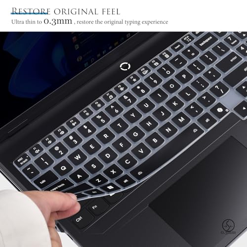 Keyboard Cover for Lenovo Legion Pro 5 5i Gen 10 16" 16IAX10H 16ADR10 16IAX10 16IRX10/Legion 5 5i 16" 16IAX10, Lenovo Legion Pro 7 7i 16" 16IAX10H/Legion 7i 16"/ Legion 9 9i 18" 18IAX10 Skin - Black - color: Black
