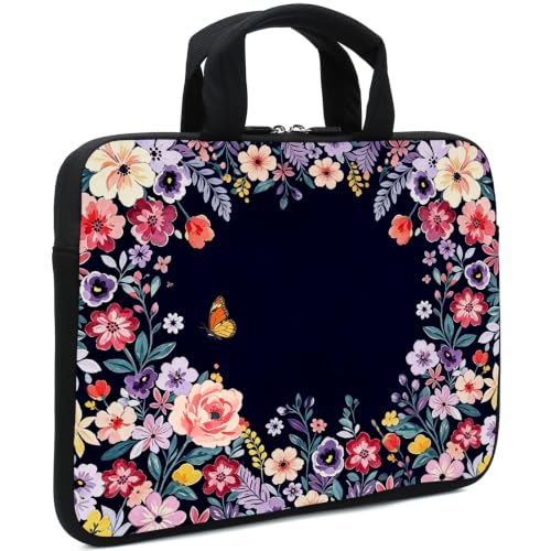 15.6" Laptop Sleeve 14" 15" 15.4" Chromebook Case Ultrabook Case Notebook Sleeves PC Messenger Bag (XM-15ST-3) - color: XM-15ST-3