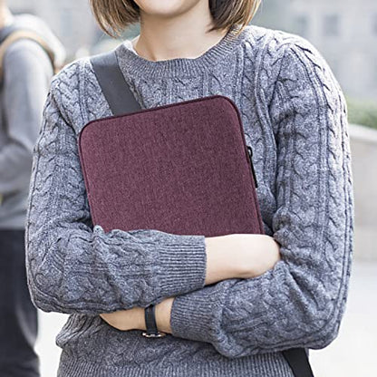 MoKo 9-11 Inch Tablet Sleeve Bag Padded Protetive Carrying Case | Fits New 11inch iPad Air M4, iPad A16 2025, iPad Pro 11 M4, Air 5/4/3, iPad 10/9/8th Gen, Tab S8/S9 11", Purple - color: Purple, size: 9-11 inch