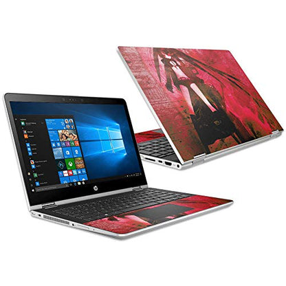 MightySkins Skin Compatible with HP Pavilion x360 15.6" (2018) - Anime | Protective, Durable, and Unique Vinyl Decal wrap Cover | Easy to Apply, Remove, and Change Styles | Made in The USA - color: Anime
