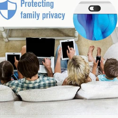 6Pcs Metal Webcam Camera Cover, Anti-Peeping Privacy Protection Lens Cover For Mobile Phone & Computer