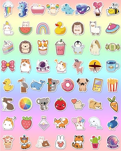 600 Pcs Stickers for Kids, Cute Water Bottle Stickers, Party Favors | Vinyl Waterproof Kid Sticker Pack, Kids Classroom Prizes for Elementary Students, Goodie Bags Stuffers for Kids - style: 600 Pcs
