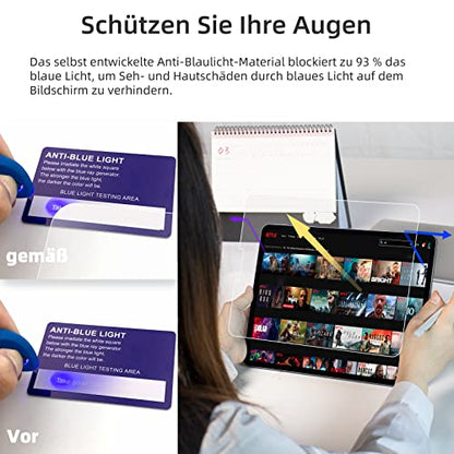Pack of 3 Paper Film for iPad Pro 12.9 Inch (2022 M2/2021/2020/2018), Matte Paper Film Screen Protector for Writing Drawing Sketching - size: 12.9 inch ipad