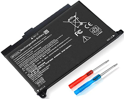 BP02XL 849909-850 Battery for HP Pavilion 15AU 15-AW 15-au123cl 15-au023cl 15-au091nr 15-au063cl 15-au030wm 15-au018wm 15-au010wm 15t-au100 15t-au000 15z-aw000 849909-855 849569-421 - size: 5.43 x 4 x 0.6 inches BP02XL BATTERY